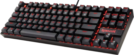 Red Dragon K552 Kumara Mechanical Gaming Keyboard - Red Linear Switches