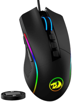 Redragon M721 -Pro Lonewolf 2 RGB Wired Gaming Mouse - 2m