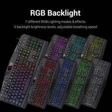 Redragon S101 Wired RGB Gaming Keyboard and Mouse Combo