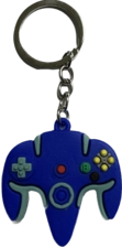 Keychain \ Medal of N64 Controller - Blue