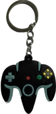 Keychain \ Medal of N64 Controller - Black