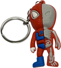 Keychain \ Medal of Spiderman|Skeleton