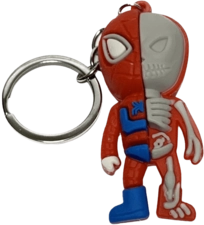 Keychain \ Medal of Spiderman|Skeleton