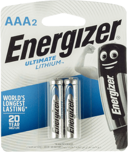 Energizer 2 AAA Lithium Batteries (1.5V) -  for sale in Egypt from Games2Egypt