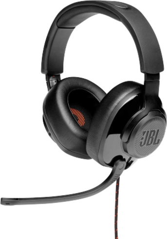 JBL Gaming Headphone Quantum 200 | Wired Gaming headset - Black