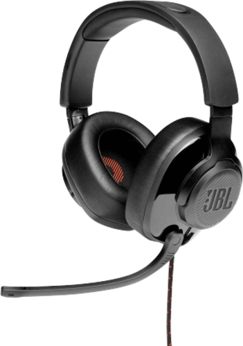 JBL Quantum 200 | Wired Gaming Headphone - Black