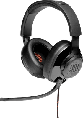 JBL Quantum 200 | Wired Gaming Headphone - Black