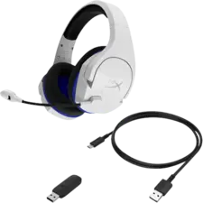 HyperX Wireless Gaming Headphone Cloud Stinger Core for PS & PC - White 