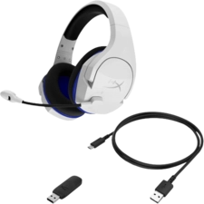 HyperX Wireless Gaming Headphone Cloud Stinger Core for PS & PC - White 