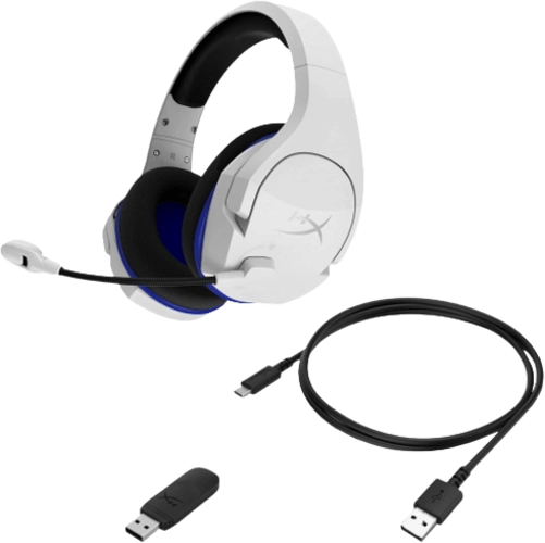 HyperX Wireless Gaming Headphone Cloud Stinger Core for PS & PC - White 