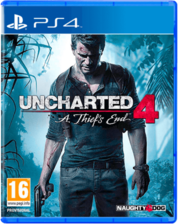 Uncharted 4 A Thiefs End (Arabic & English Edition) - PS4 -Used