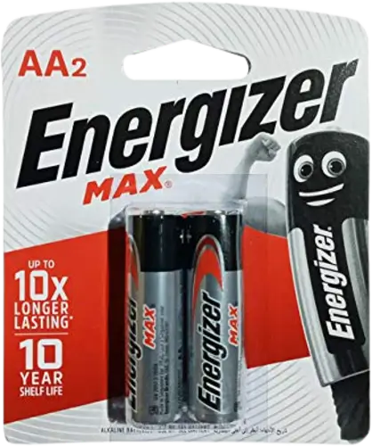 Energizer 2 AA Max Batteries (1.5V)
