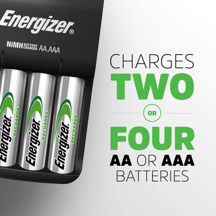 Energizer Charger + 4 AA Rechargeable Batteries - 2000mAh – image 3