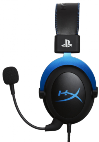 HyperX Gaming Headphone Cloud Gaming wired Headset-Blue for PS4 & PS5