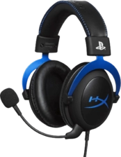 HyperX Cloud Gaming Wired Gaming Headphone for PS4 & PS5 - Blue 