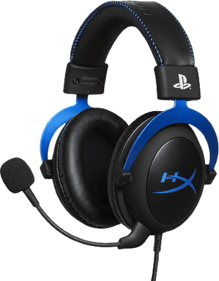 HyperX Cloud Gaming Wired Gaming Headphone for PS4 & PS5 - Blue