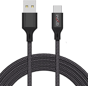 GXM Braided Charging Cable USB to Type C for PS5 Controller -  for sale in Egypt from Games2Egypt