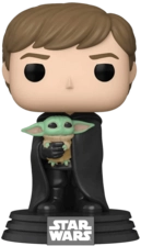 Funko Pop! Star Wars: Mandalorian - Luke Skywalker with Grogu (The Child) - (482)