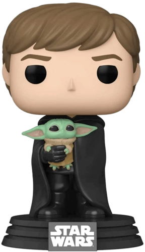 Funko Pop! Star Wars: Mandalorian - Luke Skywalker with Grogu (The Child)