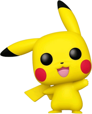 Funko Pop! Pokemon: Pikachu Pokedex Waving (Flocked)
