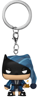Pocket Funko Pop Keychain! DC: Heroes: Batman in Bajemas (Exclusive Edition)