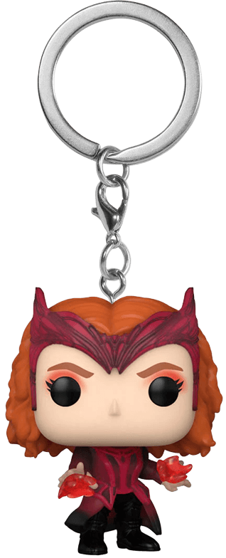 Pocket Funko Pop Keychain! Movies: Doctor Strange - Scarlet Witch (Wanda Maximoff)