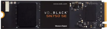 WD_BLACK SN750 SE 1TB PCIe Gen4 NVMe Gaming SSD 