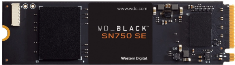 WD_BLACK SN750 SE 1TB PCIe Gen4 NVMe Gaming SSD 