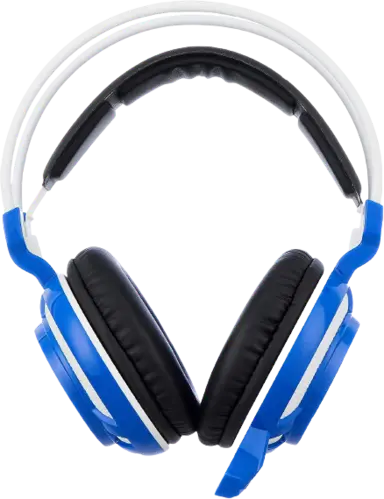 Sades SA21 Wired Gaming Headset - White and Blue