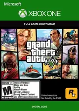 GTA 5: Grand Theft Auto V (Xbox One) Xbox Live Key (Turkey Digital Code) (41374)