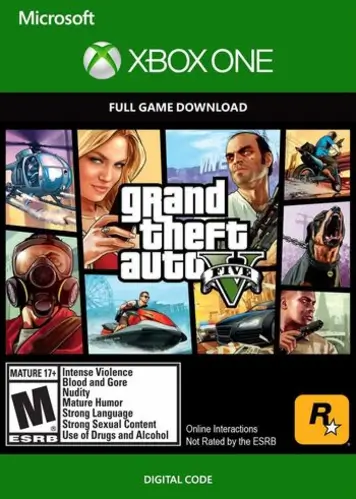 GTA 5: Grand Theft Auto V (Xbox One) Xbox Live Key (Turkey Digital Code)