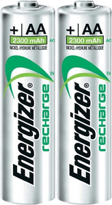 Energizer 2 AA Rechargeable Batteries (1.2V)  for sale in Egypt from Games2Egypt