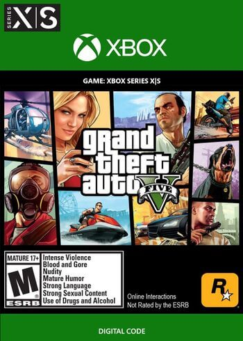  جي تي ايه: جراند ثيفت اوتو 5 - إكس بوكس سيريس إكس وإس (كود تركي)  للبيع في مصر من خلال Games2Egypt