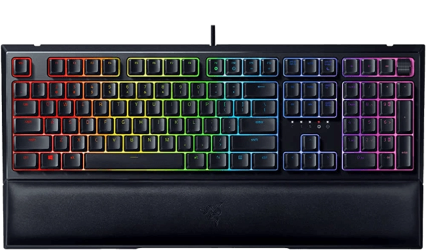 RAZER ORNATA V2 Arabic RGB Gaming Keyboard with Mechanical Key Switches 