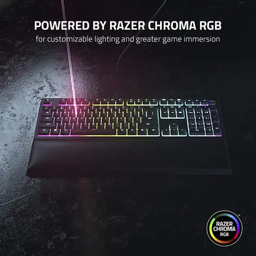 RAZER ORNATA V2 Arabic RGB Gaming Keyboard with Mechanical Key Switches 