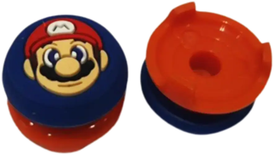 Mario Face Analog Freek and Grips for PS5 and PS4