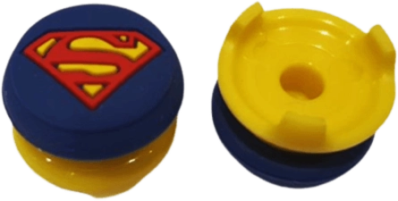 Super Man's Logo Analog Freek and Grips for PS5 and PS4