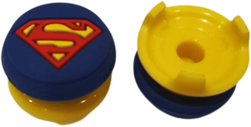 Super Man's Logo Analog Freek and Grips for PS5 and PS4