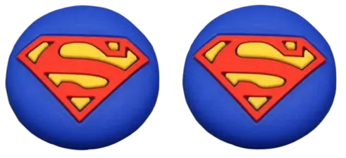 Super Man's Logo Analog Freek and Grips for PS5 and PS4