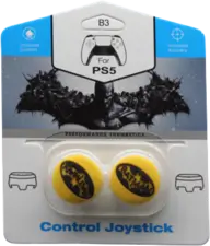 Batman Analog Freek and Grips for PS5 and PS4 - Yellow