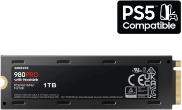 Samsung 980 1TB Pro SSD with Heatsink for PS5