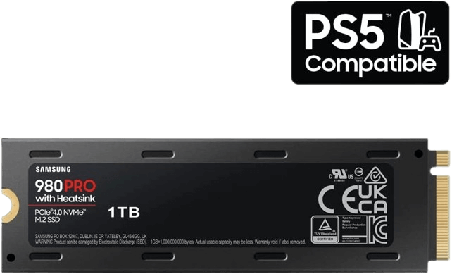 Samsung 980 1TB Pro SSD with Heatsink for PS5 – image 2