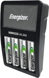 Energizer Charger + 4 AA Rechargeable Batteries - 2000mAh  for sale in Egypt from Games2Egypt