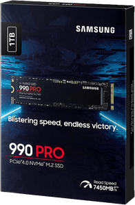 Samsung 990 Pro PCle 4.0 M.2 NVMe INTERNAL SSD - 1TB  for sale in Egypt from Games2Egypt