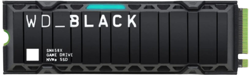 WD BLACK 2TB SN850X NVMe SSD with RGB Heatsink for PS5