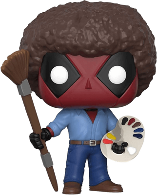 Funko Pop! Marvel: Deadpool Playtime- Bob Ross (319)