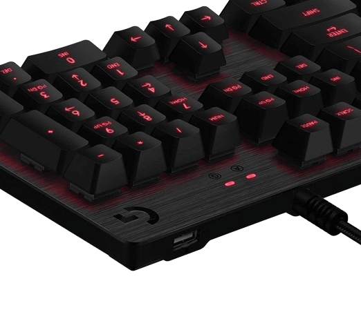 كيبورد جيمنج G413 بسويتش ميكانيكي من لوجيتيك - أسود  للبيع في مصر من خلال Games2Egypt