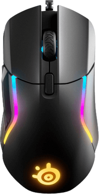 SteelSeries Rival 5 Wired Gaming Mouse - Black