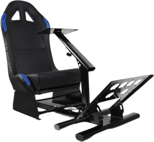 GY027 Racing Gaming Chair- Black and Blue 