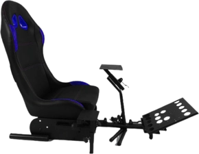 GY027 Racing Gaming Chair- Black and Blue 